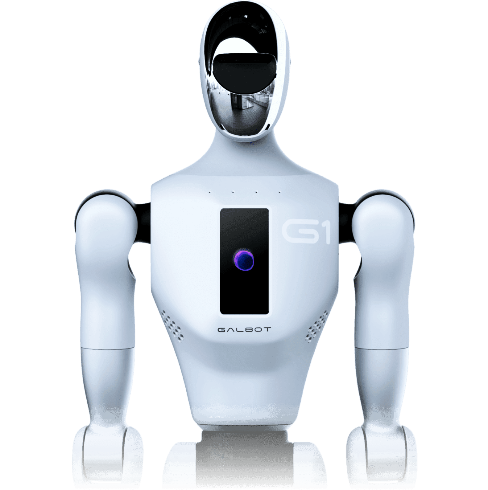 Robotics marketplace illustration